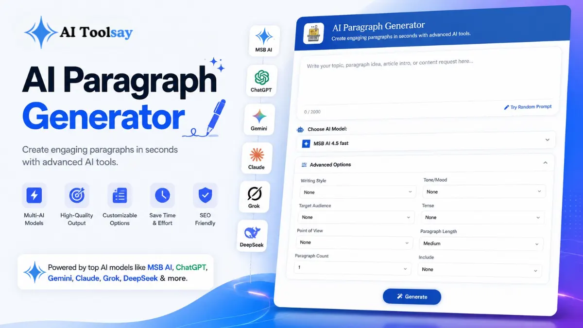AI Paragraph Generator
